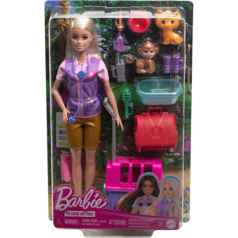 Barbie Animal Rescue Doll & Playset HRG50