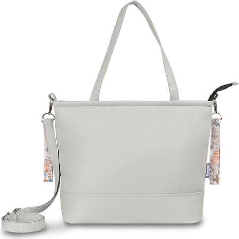 Sensillo LEATHERETTE BAG GREY FALL FOREST