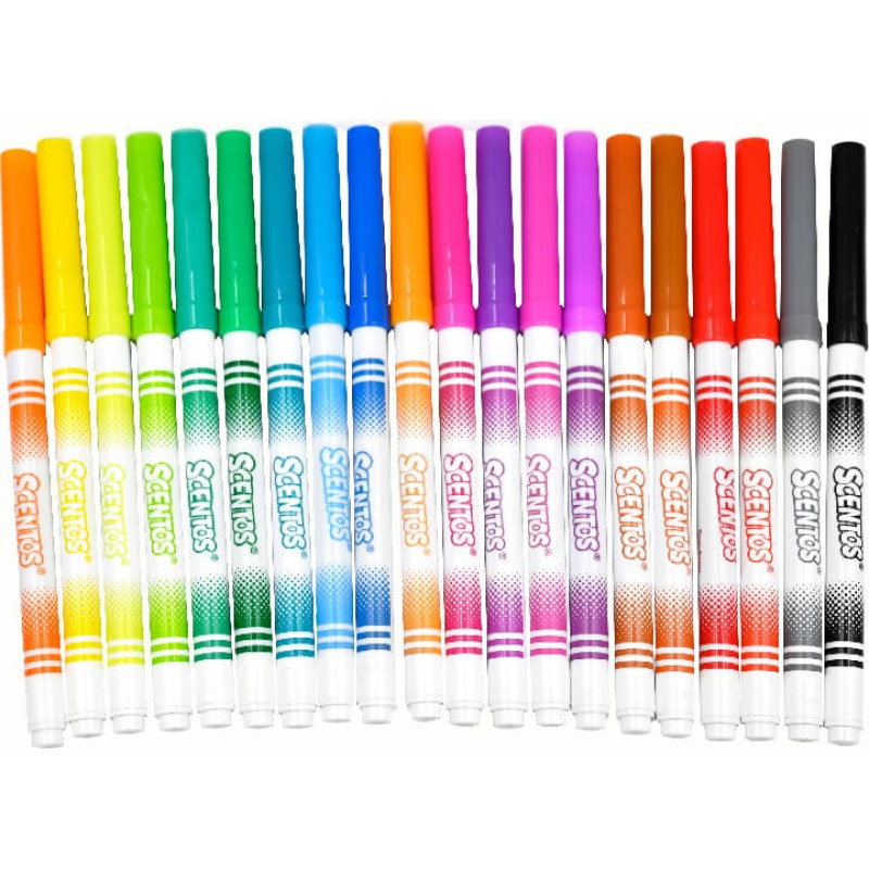 Dumel SCENTOS ST 20435 ароматные фломастеры – цветные, 20 шт.