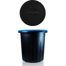 Gio`style Контейнер для мусора Ecosolution 16L 33x33x33.5см тёмно-серый/синий