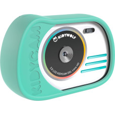 Kidywolf waterproof digital camera, mint, KIDYCAM-CY