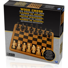 Spinmaster Games Wood Chess, 6033302