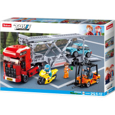 Sluban construction set, Car transporter, 542 pcs.