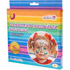 FLAMASTRY DO MALOWANIA TWARZY 8 KOLORÓW