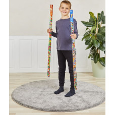 Plus Plus construction toy 1 METER, neon colours