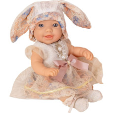 Woopie ROYAL Lalka Bobas Vintage 24 cm w Sukience i Czapeczce Króliczka