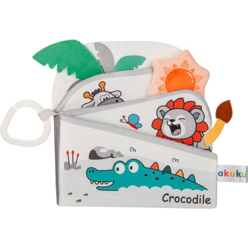 Akuku A0704 SENSORY BOOK ZOO