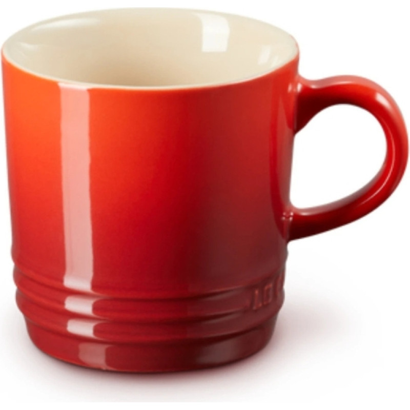 Le Creuset Керамическая кружка 350 мл красная