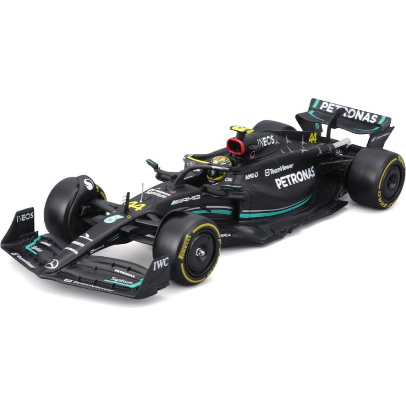 Bburago 1:24 auto with display box F1 Mercedes-AMG F1 W14 E Performance, 18-28028