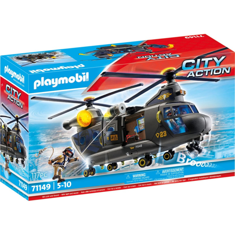 Playmobil CITY ACTION Tactical Unit спасательный самолет 71149