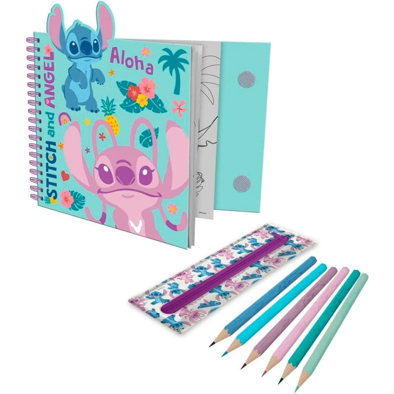 Kids Euroswan - Akcesoria Licencyjne ACTIVITY NOTEBOOK WITH REMOVABLE POUCH S