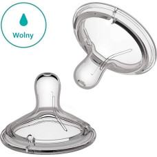Nanobebe SILICONE NIPPLES SLOW FLOW