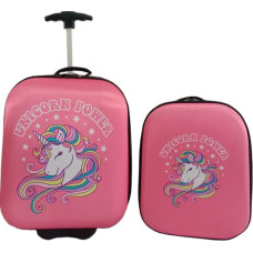 Marko 16INCH LUGGAGE+ BACKPACK SET UNICORN