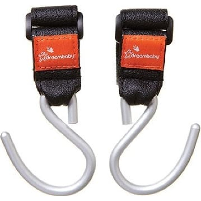 Dreambaby STROLLERBUDDY EZY-FIT STROLLER HOOKS 2PA