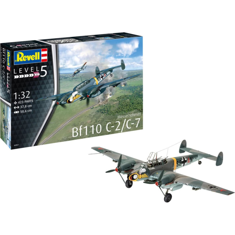 Revell H Messerschmitt Bf110 C-2/C-7 сборная модель &ndash; конструктор