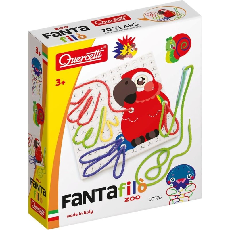 Quercetti Fantafilo Zoo 3+ г.