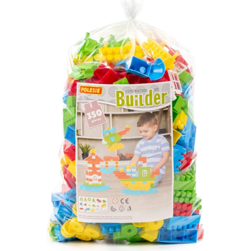 Polesie Конструктор-кубики 350 эл.
