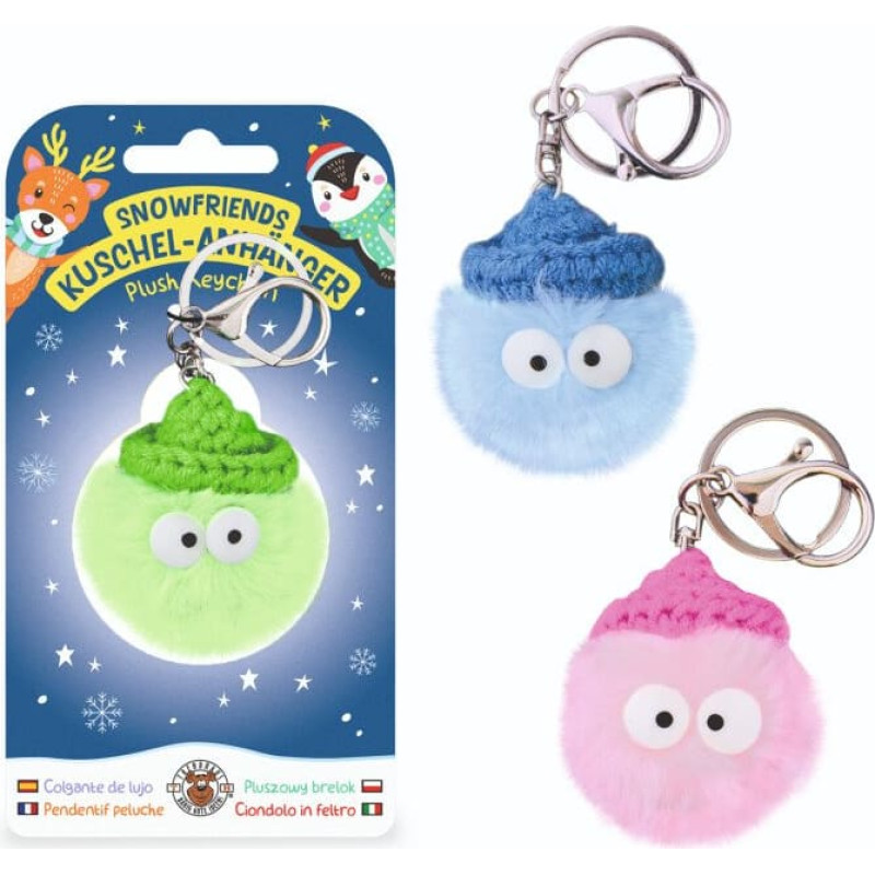 Trendhaus Magic Moments SF -  Плюшевый брелок для ключей (1 шт., 3 дизайна)