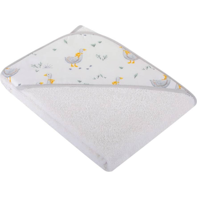 Duet Baby Bathing cover - 417 - TERRY - FROTTE - size 100x100 - WHITE
