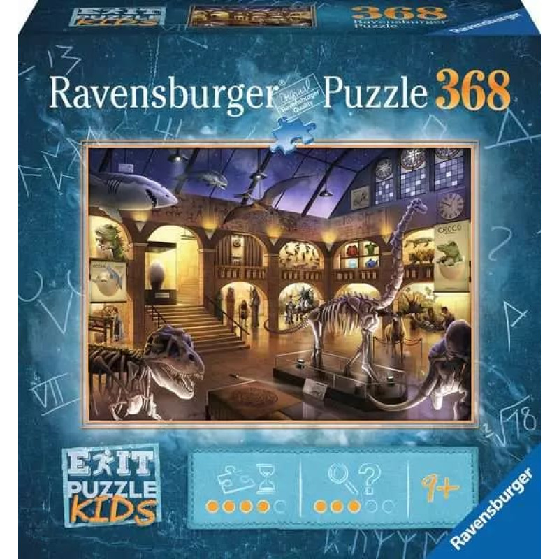 Ravensburger Пазл Escape, 368 деталей: Загадки музея (9+)