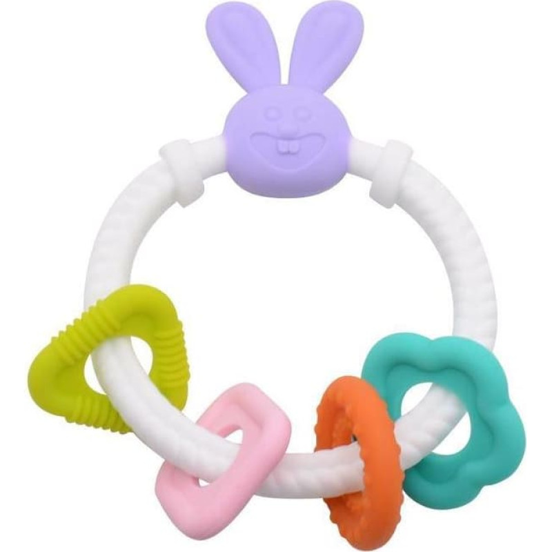 Bocioland 2308 SILICONE TEETHER BUNNY BL230