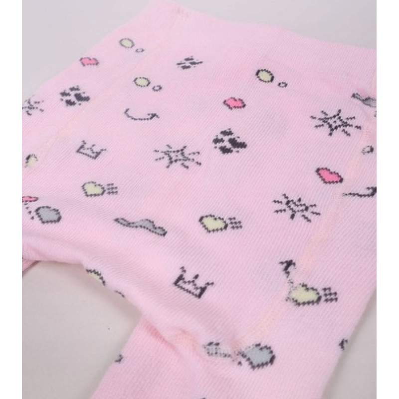 Yo Baby Zeķubikses rāpo&scaron;anai 74/80 cm RAB-0025 pink