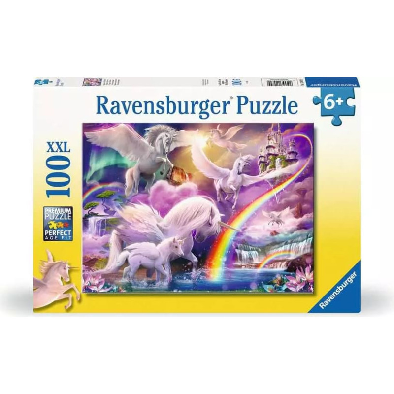 Ravensburger Пазл 100 элементов Пегасы и единороги