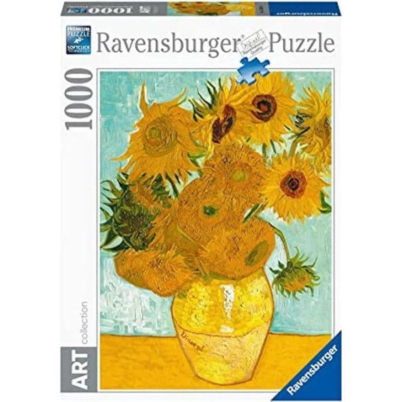 Ravensburger Пазл 1000 Подсолнухи