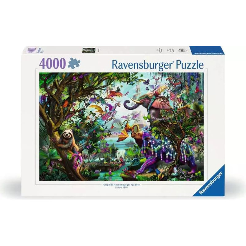 Ravensburger Пазл 4000 Тропические драконы