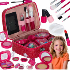 Bērnu grims un nagu komplekts grima bagāžnieks 22 gab.