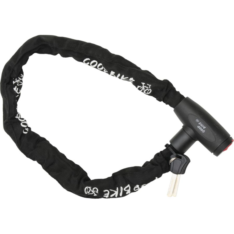 Bottari Велозамок "CHAIN", &Oslash;8x900мм, черный