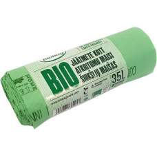 Biobag Компостируемые мусорные пакеты BioBag 35 л (20 шт. в рулоне) 20 м&sup2;, 54х53 см, зеленые.