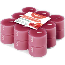Bolsius Ароматические чайные свечи. 18 шт. Аромат граната от True Scents.