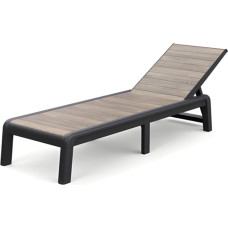 Keter Шезлонг Deco Porto серый/пепельный