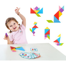 Tooky Toy Wooden Tangram Puzzle