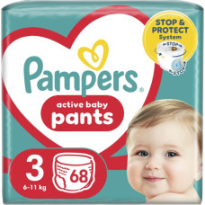 Pampers Pants autiņbiksītes, 3. izmērs, 68 gab. - 81772856-1