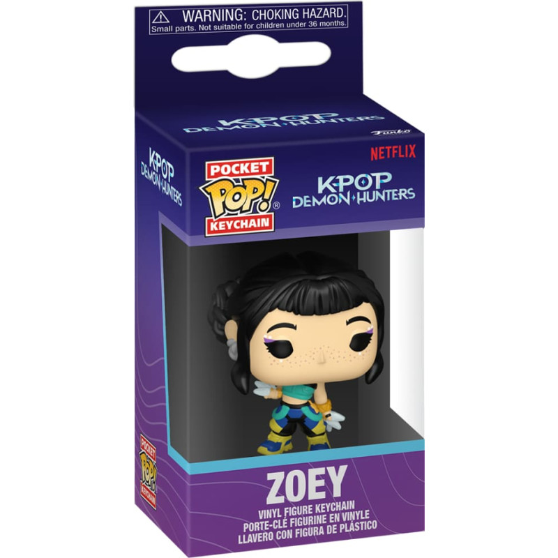 Funko POP! Брелок: KPop Demon Hunters - Zoey