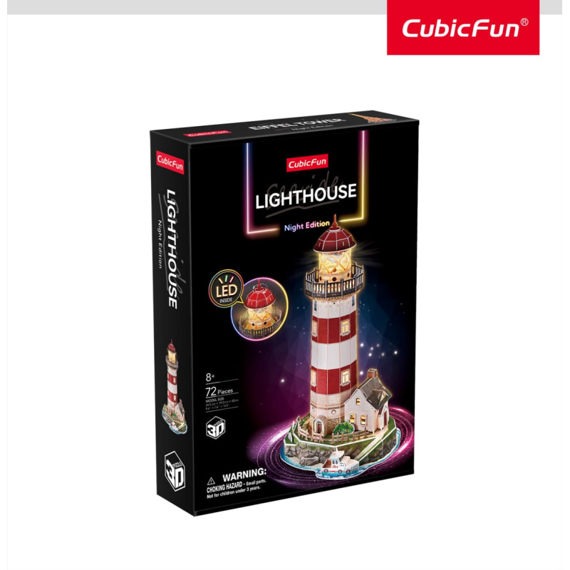 Cubic Fun CUBICFUN 3D пазл &laquo;Маяк с LED-подсветкой&raquo;