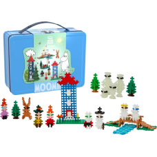 Plus Plus construction toy Moomin Moominvalley, blue tinbox
