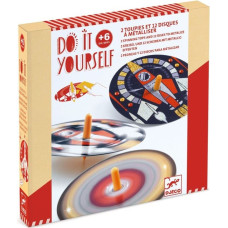 Djeco Сделай сам - Мозаика и наклейки - Веретена - Гипнотический космос