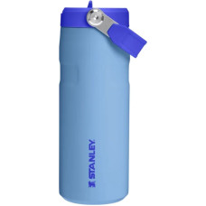 Stanley Термос с трубочкой IceFlow Bottle Flip Straw 2.0 0.47L светло-голубого цвета