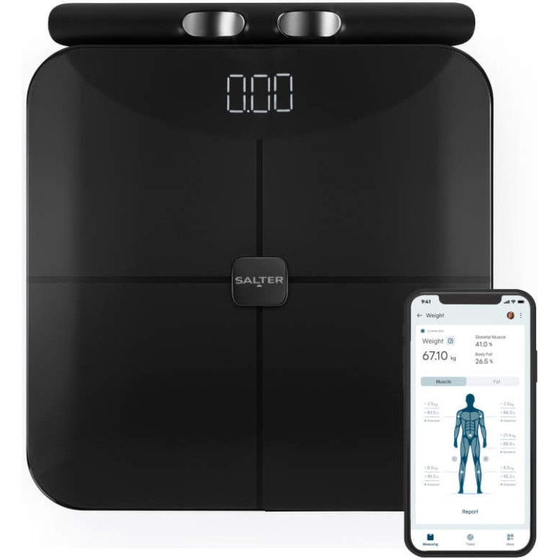 Salter SA00755BFEU6 Body Insight Smart Scale, Black