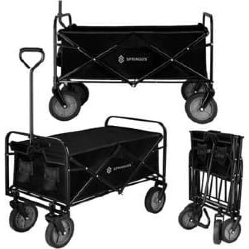Springos Туристическая тележка 89 x 52 x 83 см, 80 кг GA0084