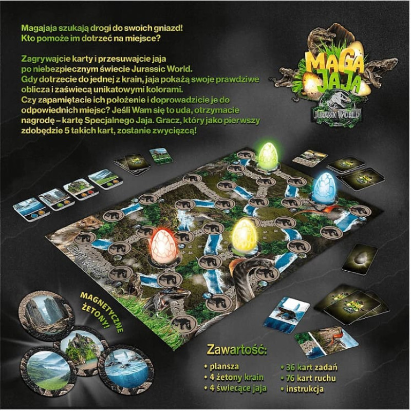 Trefl 02902 Gra Megajaja Jurassic World