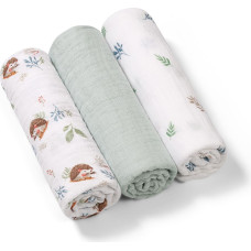 Babyono muslin diapers mint 348/16
