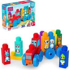 Mega Bloks Blocks - JKG33 -MEGA BLOKS - build & match - ANIMAL TRACTOR  30 pcs