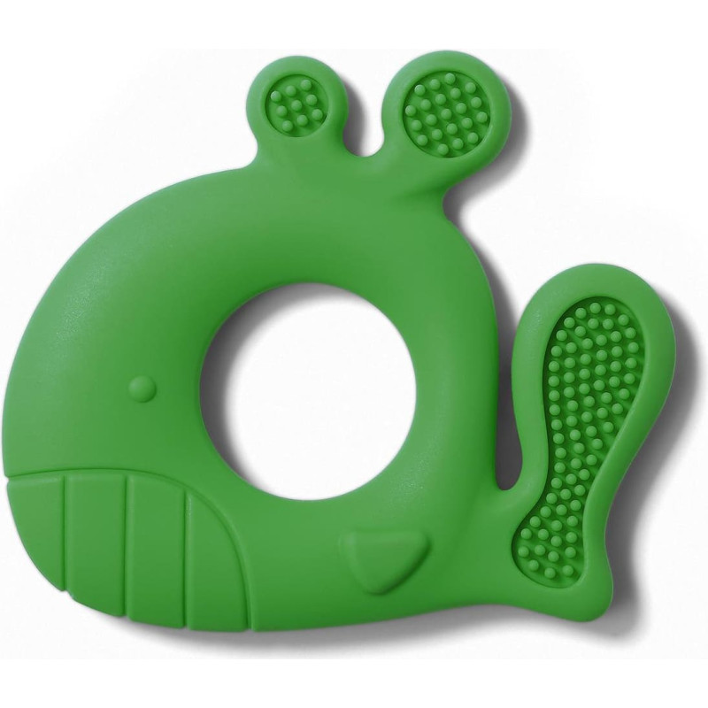 Babyono WHALE PABLO silicone teether