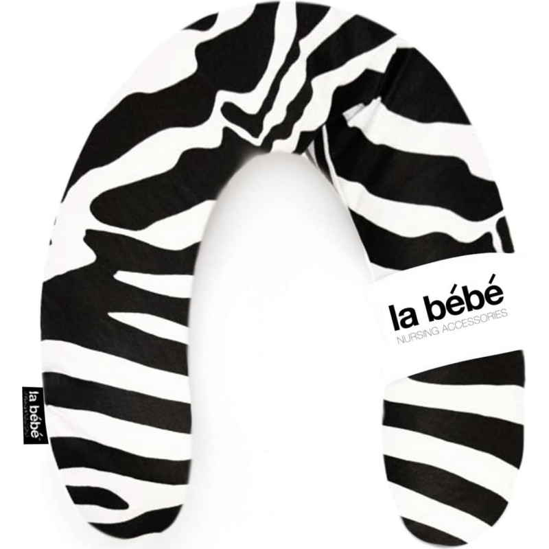 La Bebe ™ Rich Maternity Pillow Art.8210 Zebra Подковка для сна, кормления малыша 30x104 cm