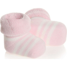 La Bebe ™ Natural Eco Cotton Baby Socks Art.135036 Rose Натуральные хлопковые носочки для новорожденного [made in Estonia]