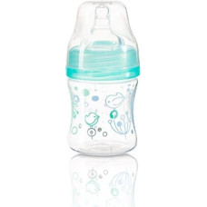 Babyono Anti colic wide neck plastic bottle, 120 ml mint 402/01